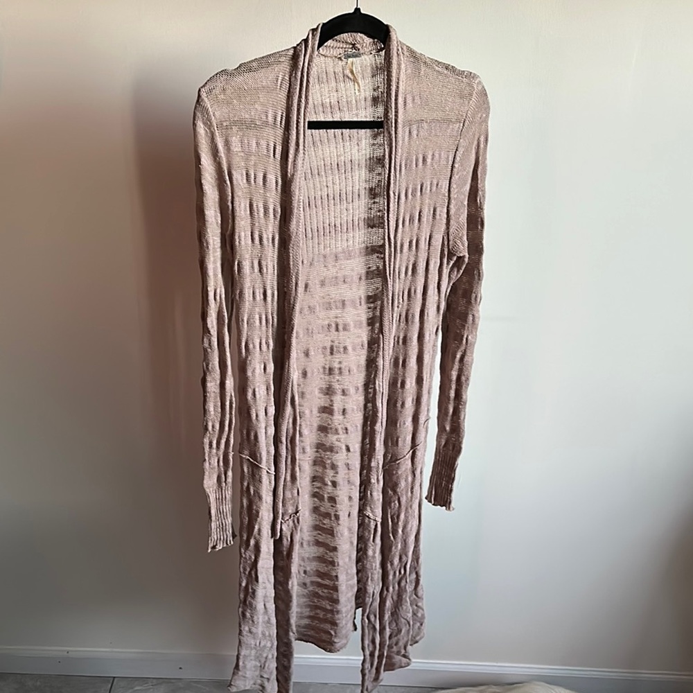 Chic Longline Knit Cardigan